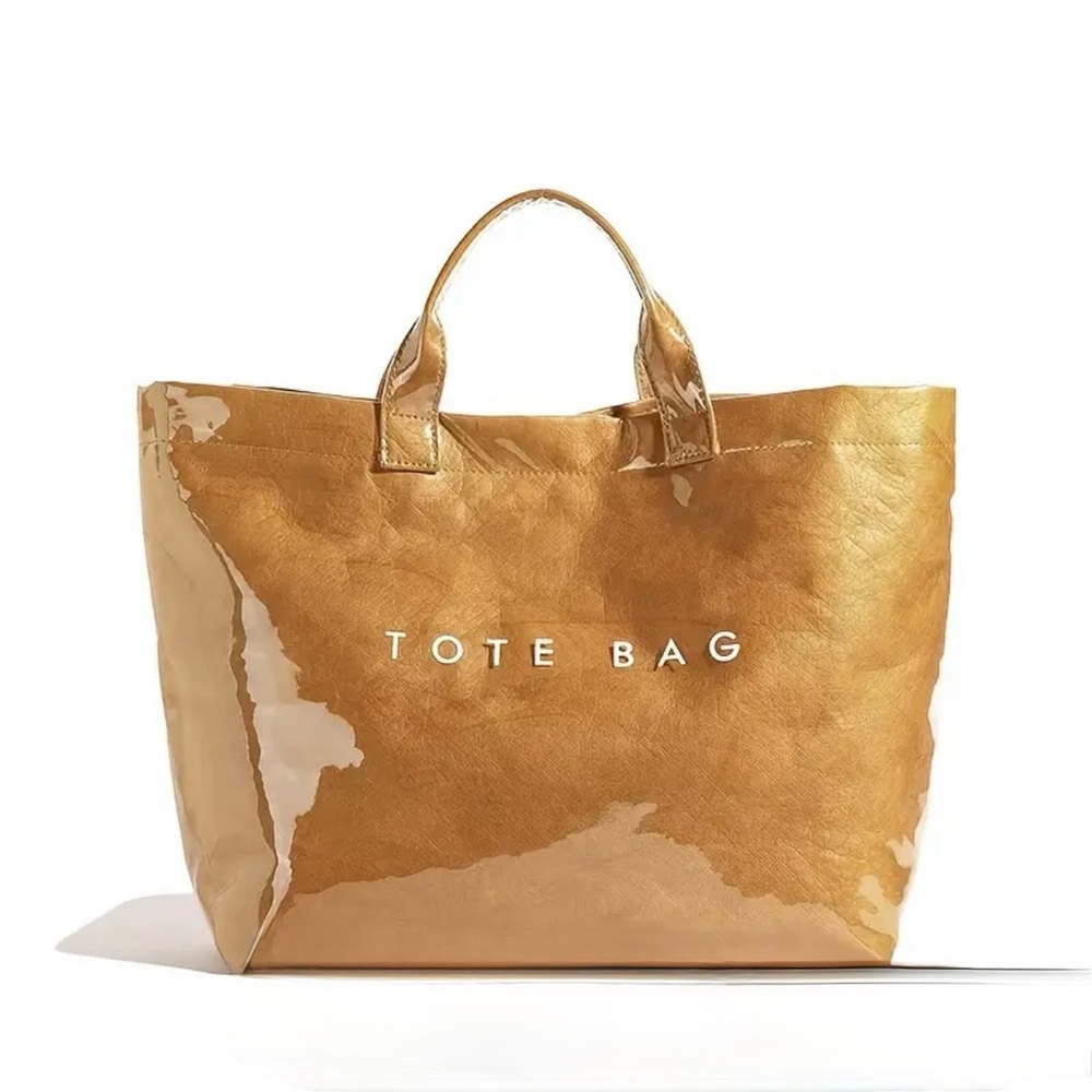 Gold Tote Bag